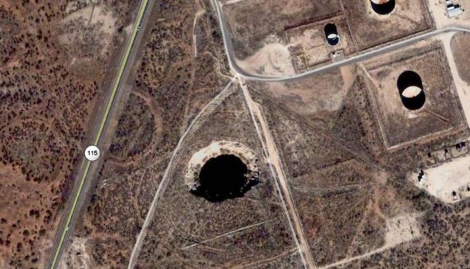 Everything’s Bigger in Texas And The West Texas Wink Sinkholes Are No Exception