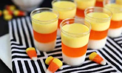Candy Corn Jell-O Shots: Your Childhood Converges With an Adult-Good Time