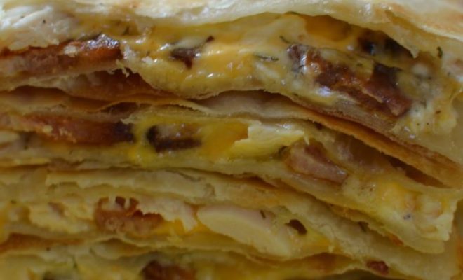 Chicken Bacon Ranch Quesadillas: Quick and Easy Tastiness