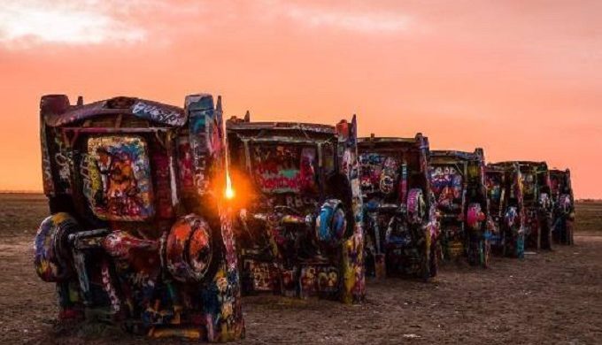 Cadillac Ranch: A Texas Monolith to Commerce, Krylon, and Kitsch Cadillac Ranch: A Texas Monolith to Commerce, Krylon, and Kitsch