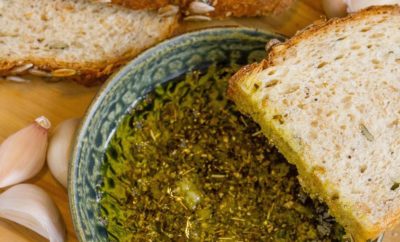 Garlicky Oil Dip: Best for Baguettes and Visits With Friends