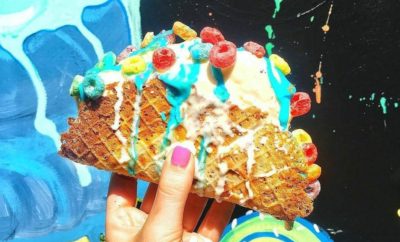 Waffle Taco Ice Cream is a Thing and It’s Right Here in the Texas Hill Country