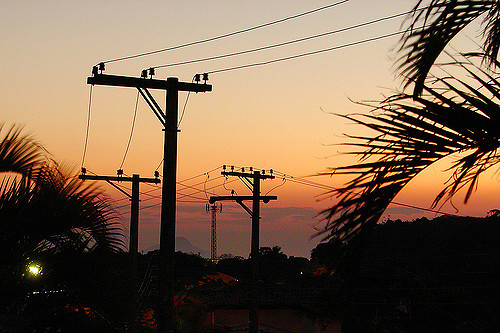 Follow through the line.