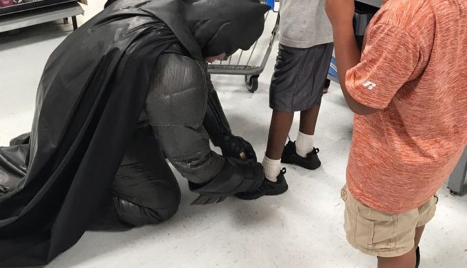 Suspected Fort Worth Shoplifter Gets Citation from Batman