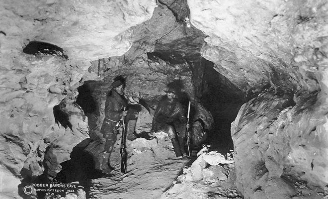 1923 Robber Baron Cave near San Antonio