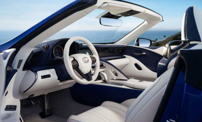 2021 Lexus LC 500 Convertible: Power and Comfort