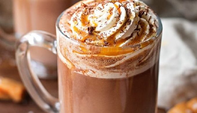 Salted Caramel Hot Chocolate: Add This to Your Fall Beverage Playbook Salted Caramel Hot Chocolate: Add This to Your Fall Beverage Playbook