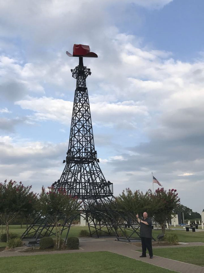 Paris Texas Eiffel Tower Texas Hill Country
