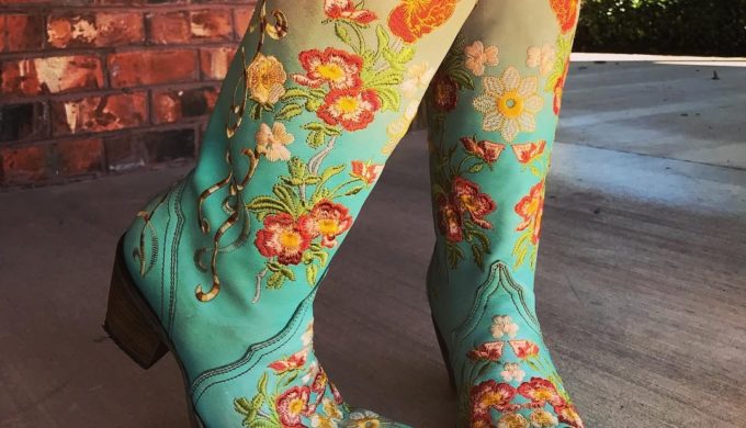 Floral Cowgirl Boots