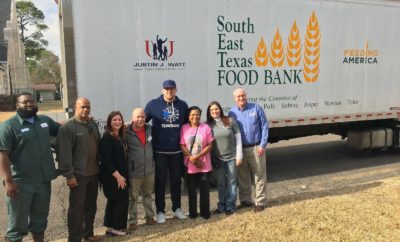 Southeast Texas Food Bank Receives Over $2M Through JJ Watt Foundation