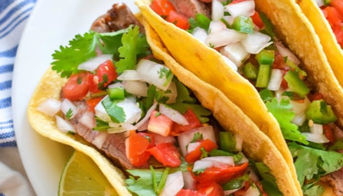 Steak Tacos and Tangy Salsa Spell Delicious With a Capital D