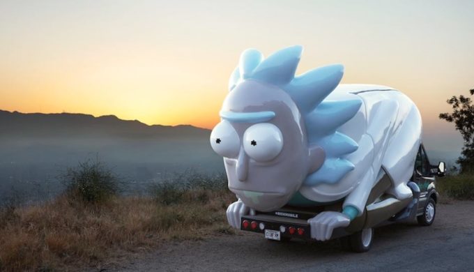 Wubba Lubba Dub Dub! RickMobile is Moving Down Texas Highways
