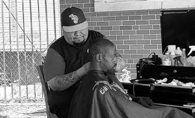 Lubbock Barber Gives Free Haircuts to Homeless to Help Beat the Heat