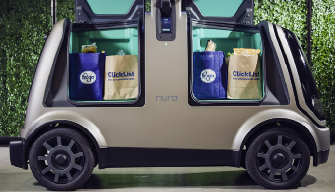 Kroger & Nuro Launching Driverless Grocery Delivery in Houston