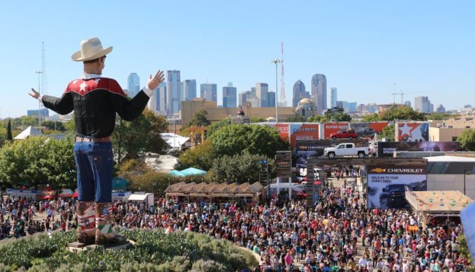Big Tex Makes His Official Appearance for the State Fair of Texas 2018