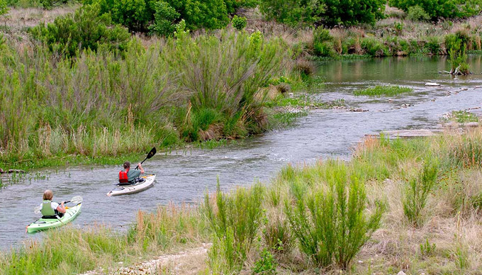 4 Great Places to Paddle in the Hill Country