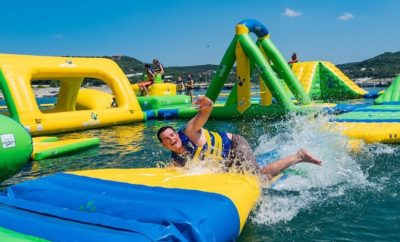 Waterloo Adventures, the Floating Water Park, Makes a Texas-size Splash
