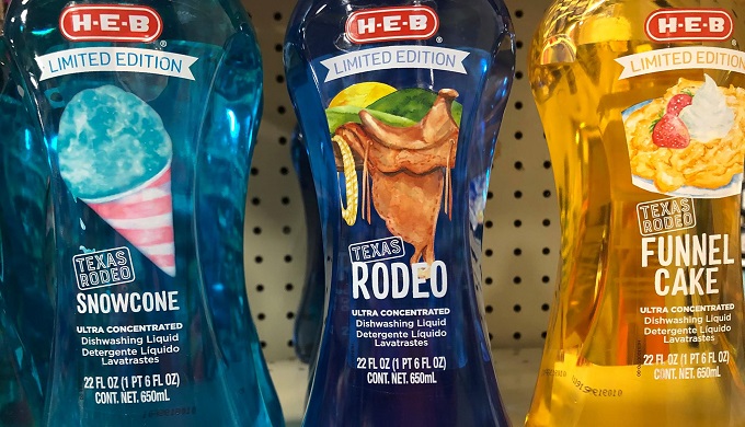 H-E-B Rodeo Dish Soap Line is Out, and Now We’re All About the Suds