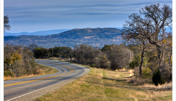 One of many spectacular views when traveling north on state highway 16 from Fredricksburg to Llano, Texas