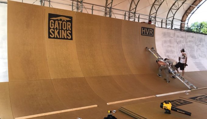 Largest Skateboarding Vert Ramp in Texas Constructed in Houston Backyard