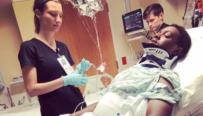 Prayer Rally Held for Texas High School Football Player Left Paralyzed