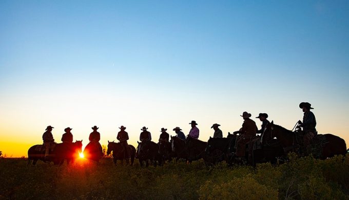 State Photographer of Texas Gives Glimpse of Real Cowboy Life