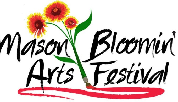 Mason Bloomin' Arts Festival Logo Mason Bloomin' Arts Festival Logo