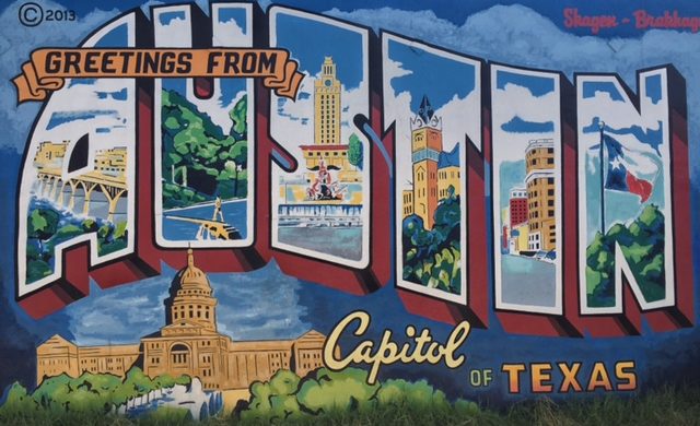 Austin Postcard Mural