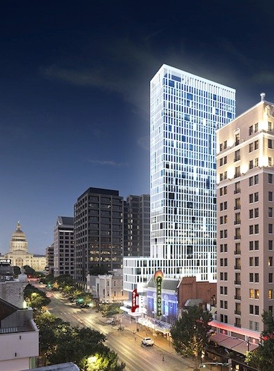 Artist rendering of Avenue via Austin American-Statesman