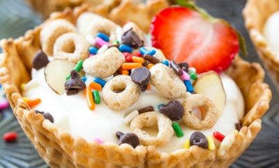 Kid-Friendly Recipes Breakfast sundaes