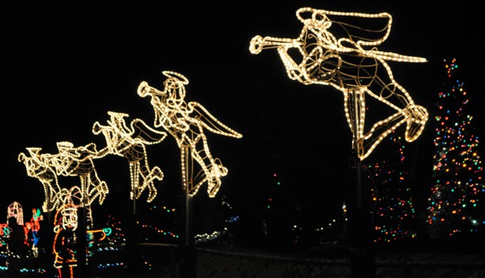 Bring out Your Inner Child at Marble Falls’ Walkway of Lights
