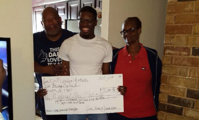 College students surprised his granparents paying mortgage