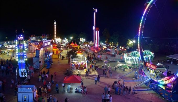 Comal County Fair carnival