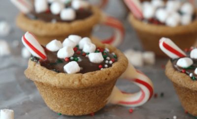 Cookie Recipes Hot Chocolate Cookie Cups
