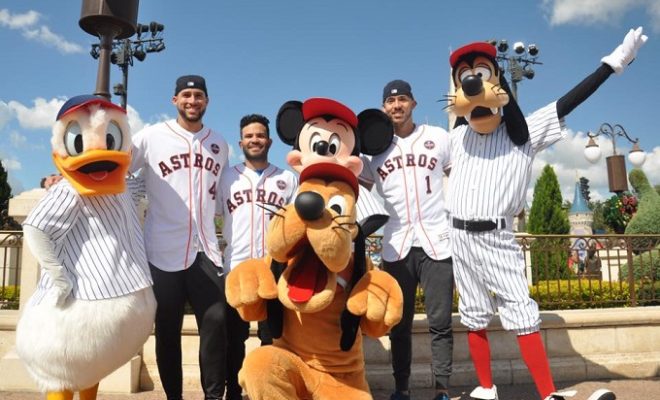 World Series Winning Houston Astros on Parade at Walt Disney World
