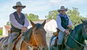 Fort Martin Scott Mounted Ranger reenactors