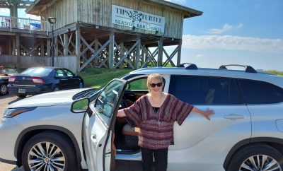 Safe trip to Galveston in Toyota highlander hybrid