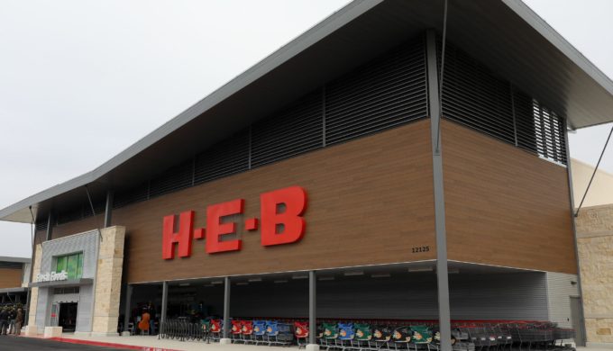 H-E-B stores are the heart of many Hill Country towns but this store has international influence