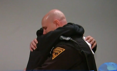 Hero Cop saves 3 lives