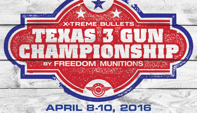 Texas 3 Gun Championship logo set on wood planks Texas 3 Gun Championship logo set on wood planks