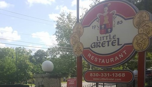 Little Gretel's Restaurant Sign