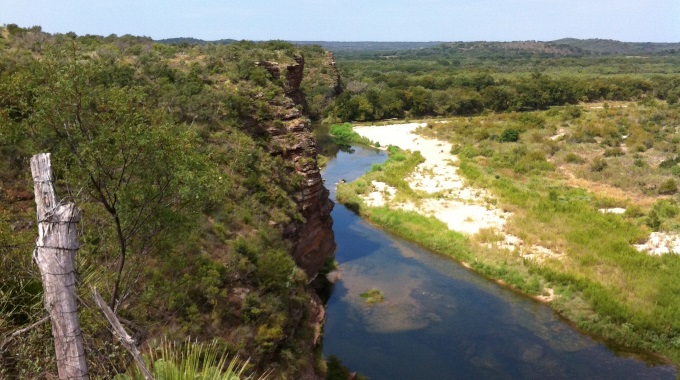 The Cliffs from Above on the Homer Martin Ranch