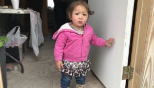 Christmas Child in San Vicente, Mexico