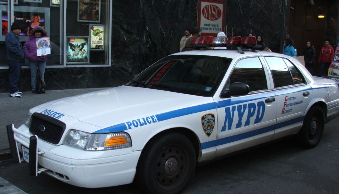 NYPD police car