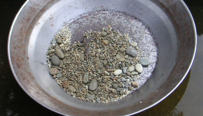Panning for gold