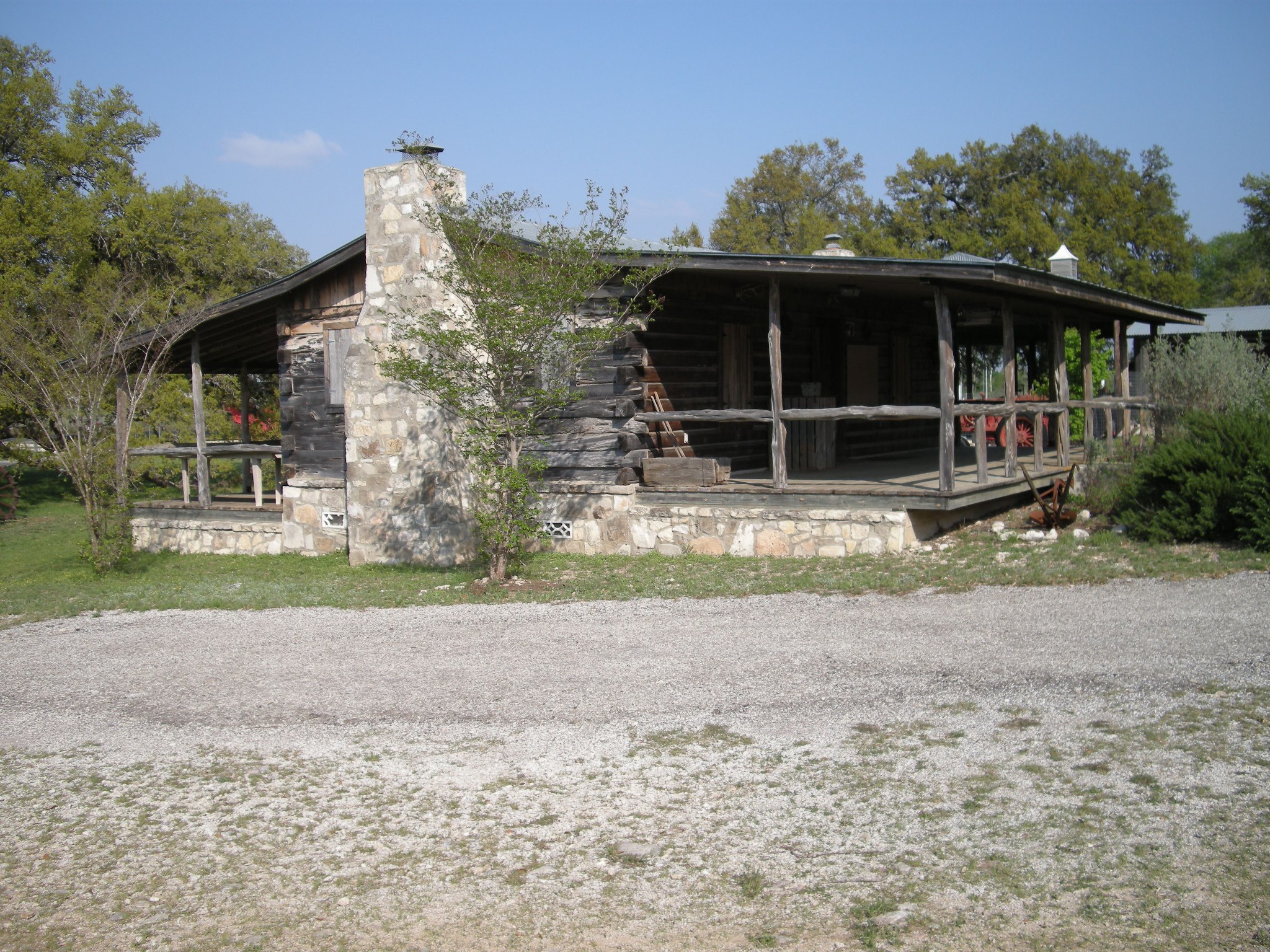 Pioneer House at Agricultural Heritage Museum near Boerne Texas Hill