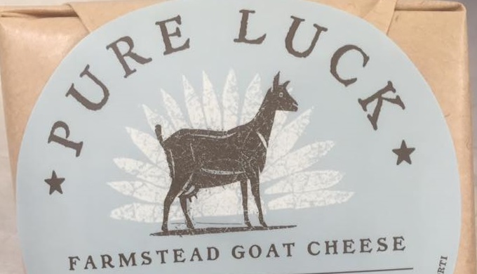 Texas Hill Country cheesemakers Pure Luck Goat Cheese use goat milk for their cheese.