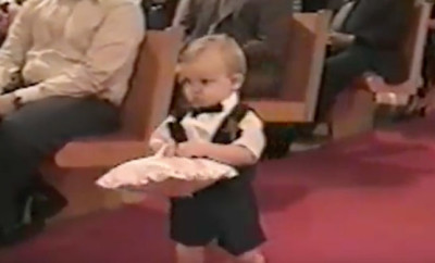 Little Ring Bearer Stirs Things Up at the Wedding Party [WATCH]