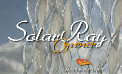 Solar Ray Opening at Wimberley Glassworks