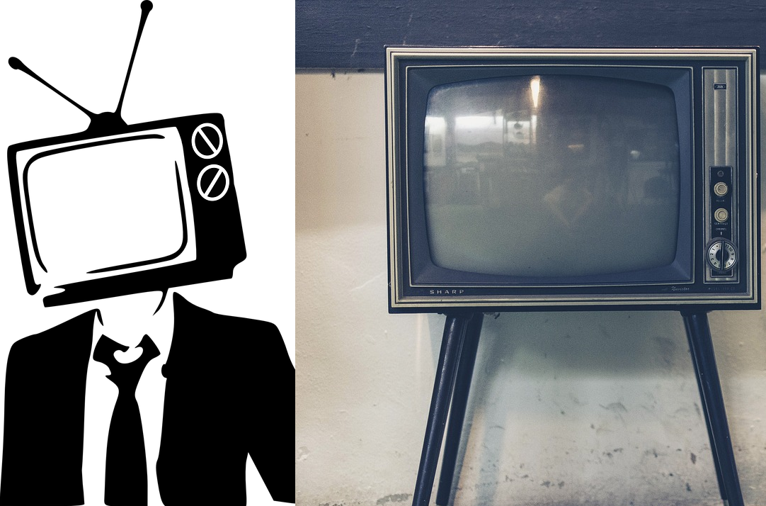 Watch: Man with Bizarre TV Mask On Head Leaves Old TVs on Lawns